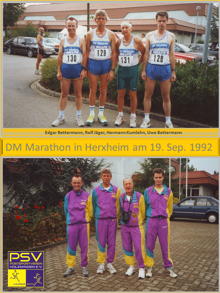 Marathonstatistik von 1991